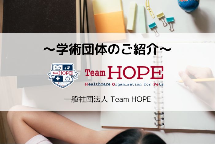 【学術団体のご紹介】一般社団法人 Team HOPE